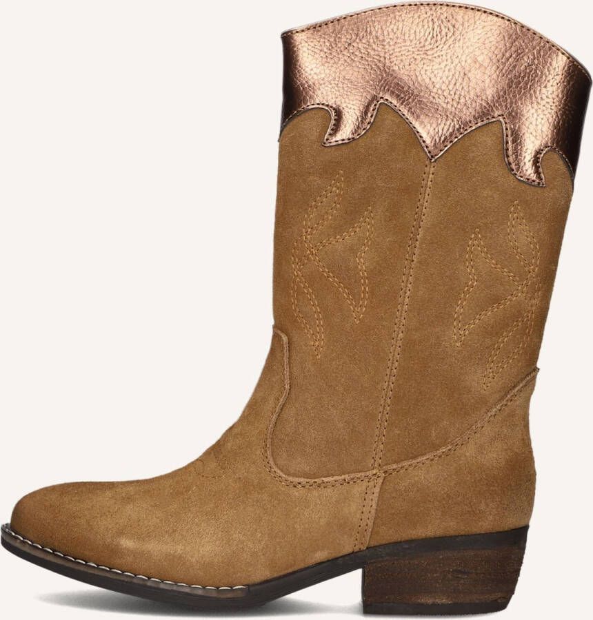 Omoda Charli Cowboylaarzen Western Laarzen Meisjes Kids Cognac
