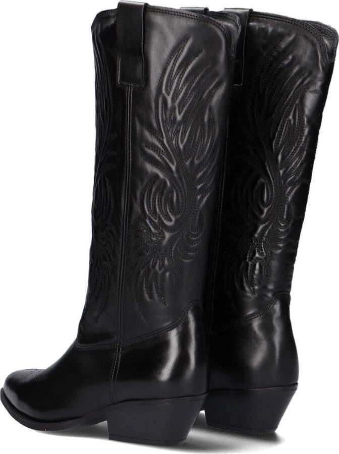 City Western D346 Cowboylaarzen Western Laarzen Dames Zwart - Foto 2