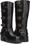 Omoda D638 Biker boots Dames Zwart - Thumbnail 2