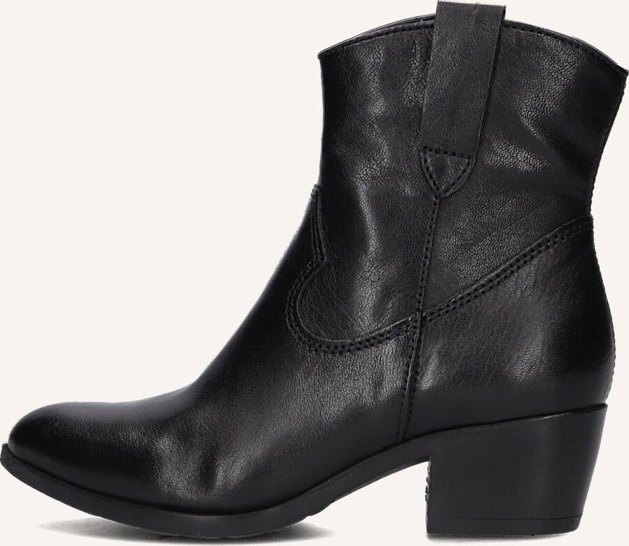 Omoda Dallas Enkellaarsjes Enkelboots met rits Dames Zwart - Foto 2