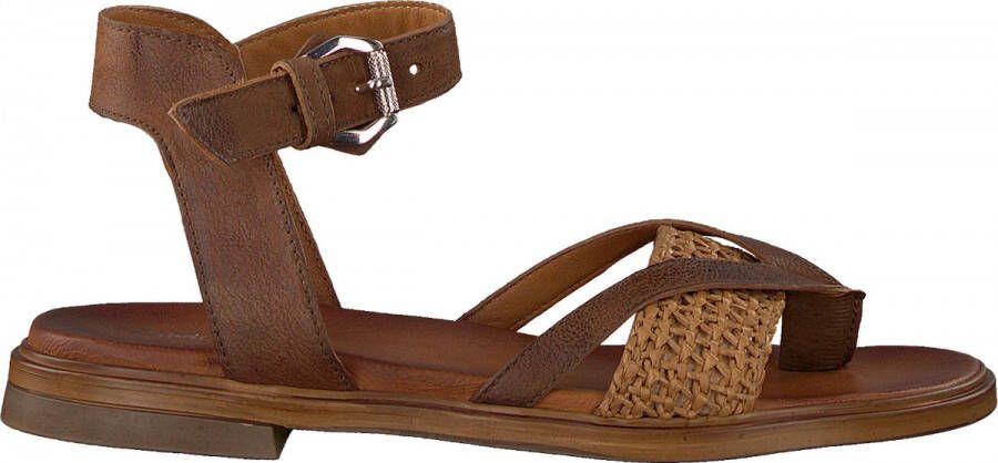 Omoda Dames Sandalen M05058 Cognac - Schoenen.nl
