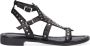 Omoda 120104 Sandalen Dames Zwart - Thumbnail 2