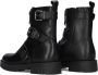 Omoda Lein-028 Biker boots Dames Zwart - Thumbnail 2