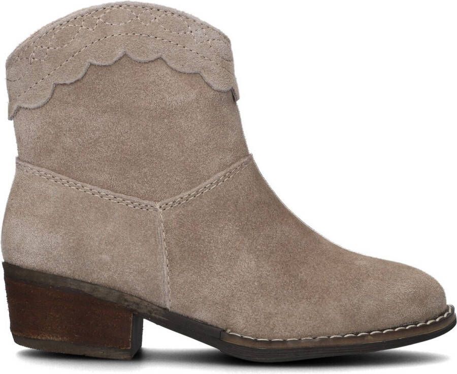 Omoda Lizzy Enkellaarsjes Enkelboots met rits Meisjes Kids Beige