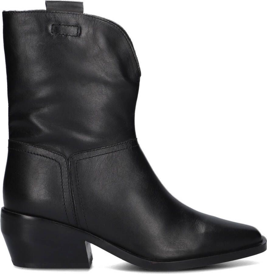 Omoda Lpmexi-04 Enkellaarsjes Enkelboots met rits Dames Zwart