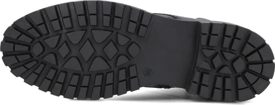 Omoda Lpluna-27 Veterboots Laarzen Met Veters Dames Zwart - Foto 2