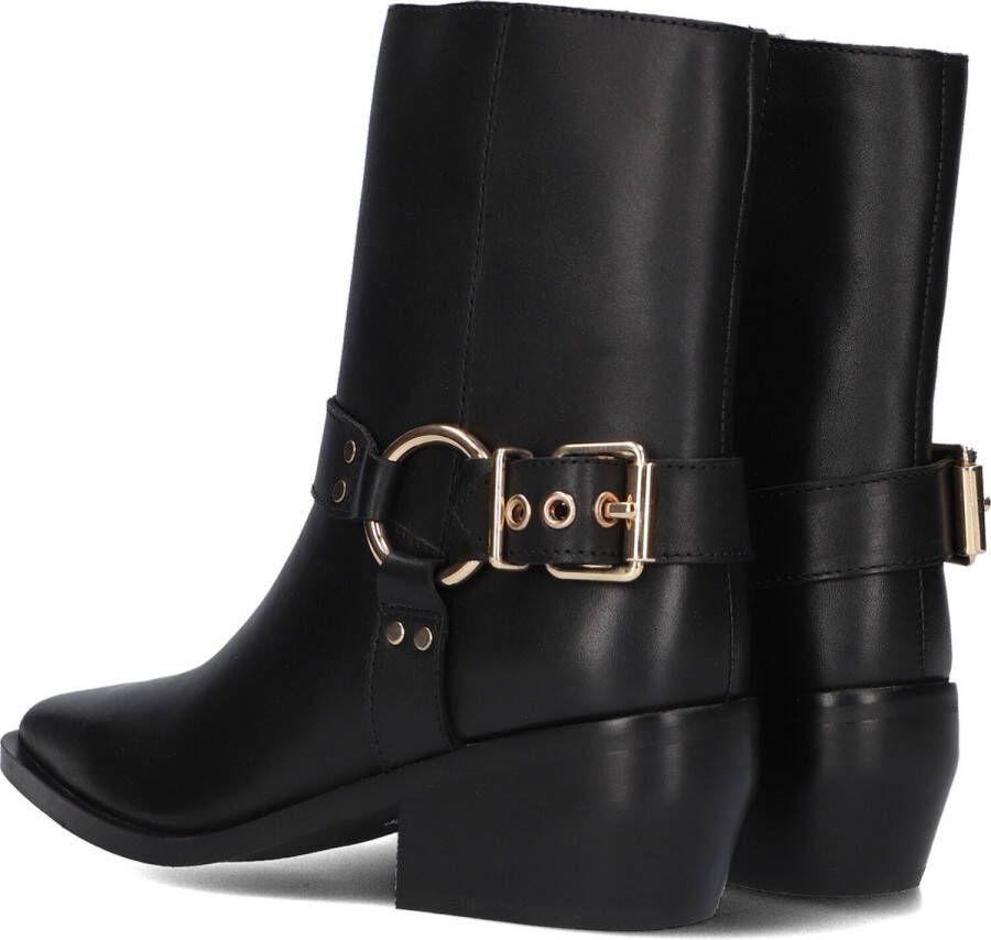 Omoda Mexi-14 Enkellaarsjes Enkelboots met rits Dames Zwart - Foto 2