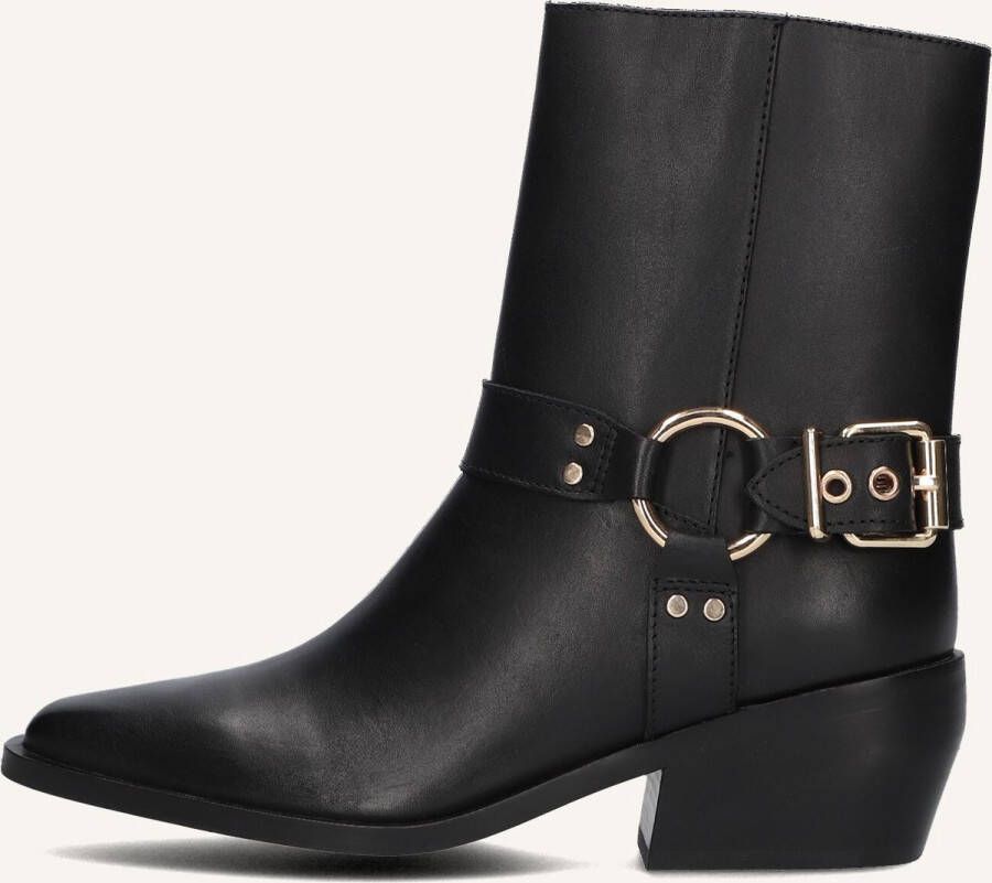 Omoda Mexi-14 Laarzen Leer Dames Zwart