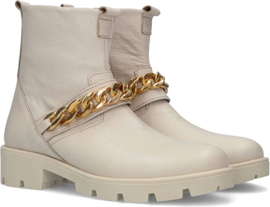 Bruin Tinten Mila Enkelboots Enkellaarsjes Meisjes Beige