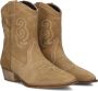 Omoda Moco-03 Cowboylaarzen Western Laarzen Dames Beige - Thumbnail 2