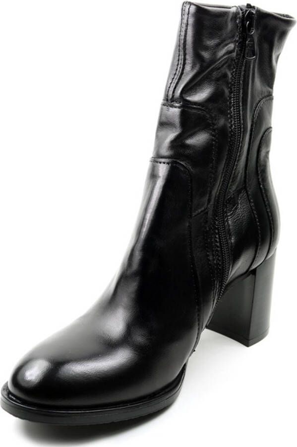 Omoda Nitro Enkellaarsjes Enkelboots met rits Dames Zwart - Foto 3