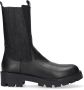 Omoda Om121789 Chelsea boots Enkellaarsjes Meisjes Zwart - Thumbnail 2