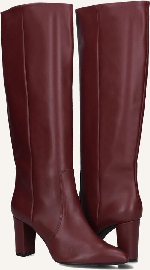 Omoda 011-52 Laarzen Leer Dames Rood