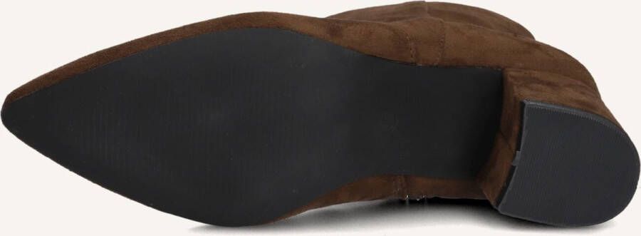 Omoda 0591-2 Enkellaarsjes Enkelboots met rits Dames Bruin - Foto 3