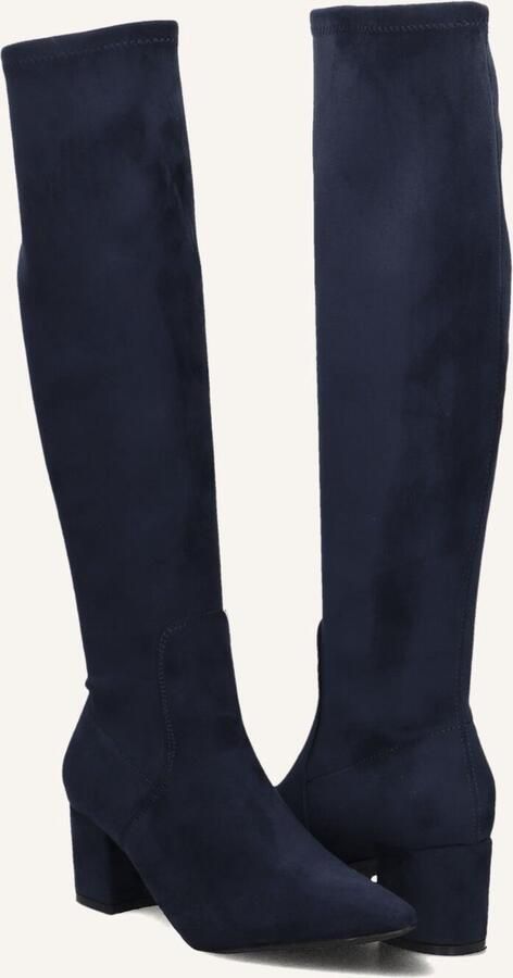 Omoda 0591-5 Laarzen Suèdelook Dames Blauw - Foto 4