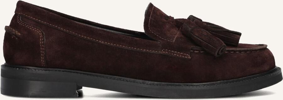 Omoda Bruine Suède Loafers Stijlvol Model