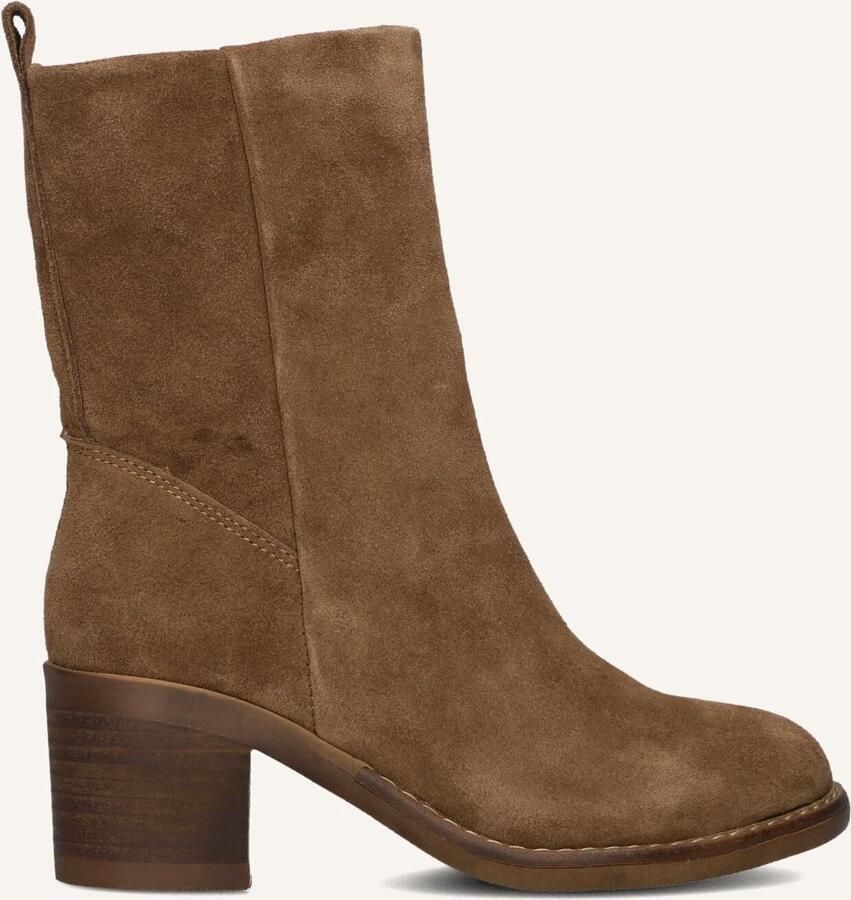 Omoda 2581-09 Enkellaarsjes Enkelboots met rits Dames Bruin - Foto 3