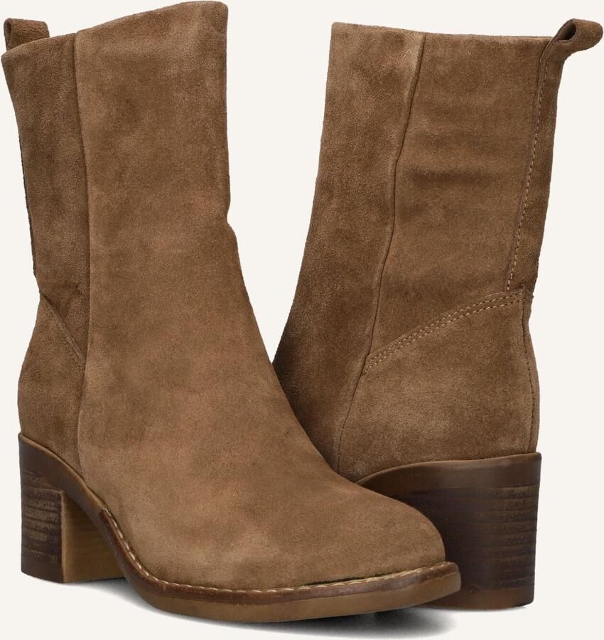 Omoda 2581-09 Enkellaarsjes Enkelboots met rits Dames Bruin - Foto 2