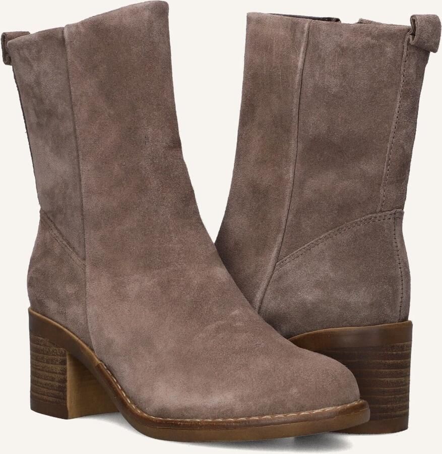 Omoda 2581-09 Enkellaarsjes Enkelboots met rits Dames Taupe - Foto 2