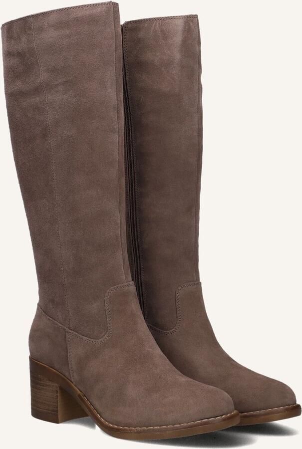 Omoda Taupe Suède Hoge Laarzen Model 2581