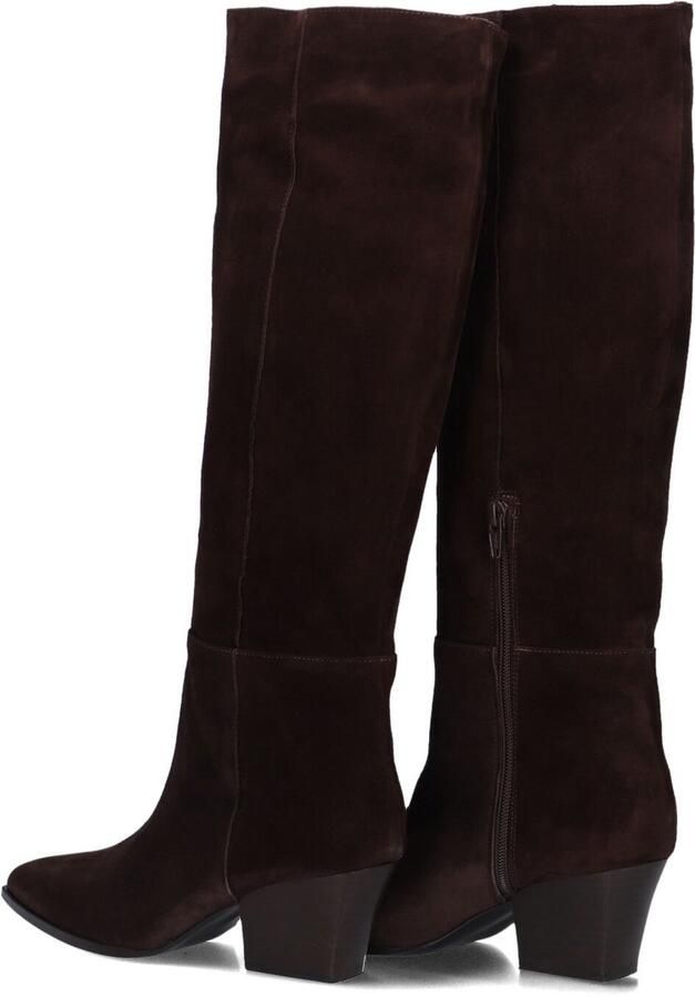 Omoda Bruine Leren Laarzen voor Herfst Winter