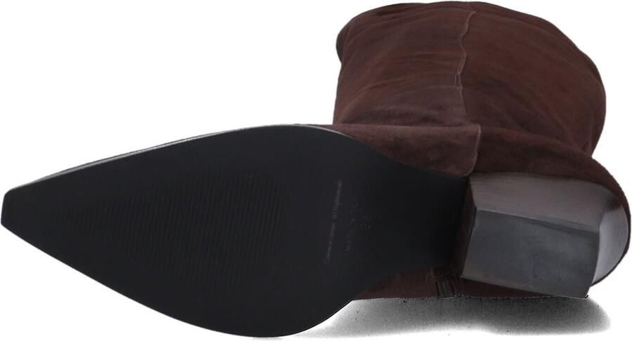 Omoda Bruine Leren Laarzen voor Herfst Winter