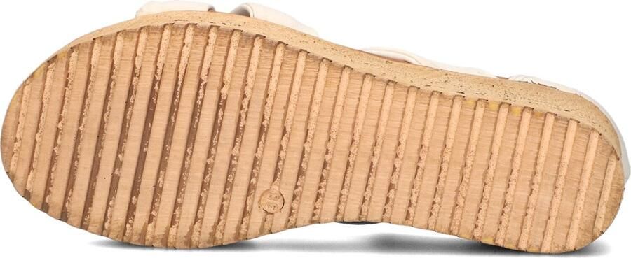 Bruin Tinten 722028 Sandalen Met Sleehak Dames Beige - Foto 2