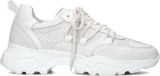 Omoda Alicia 402-g Sneakers Leren Sneaker Dames Wit - Wit