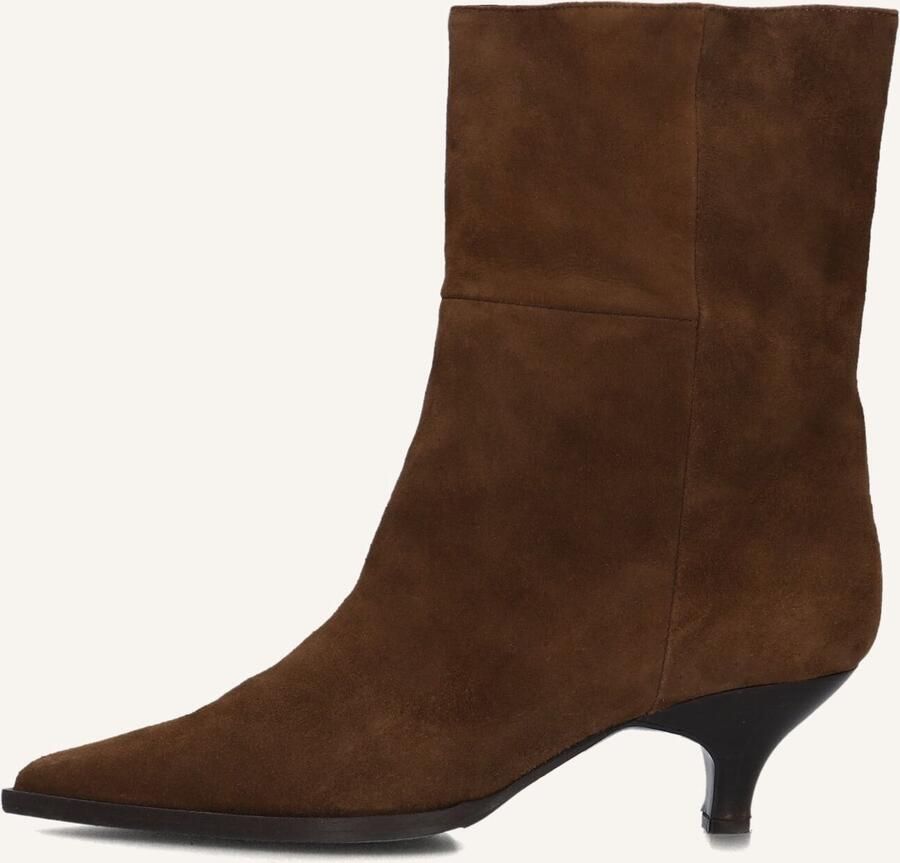 Omoda Bruin Suède Enkellaarsjes Av254