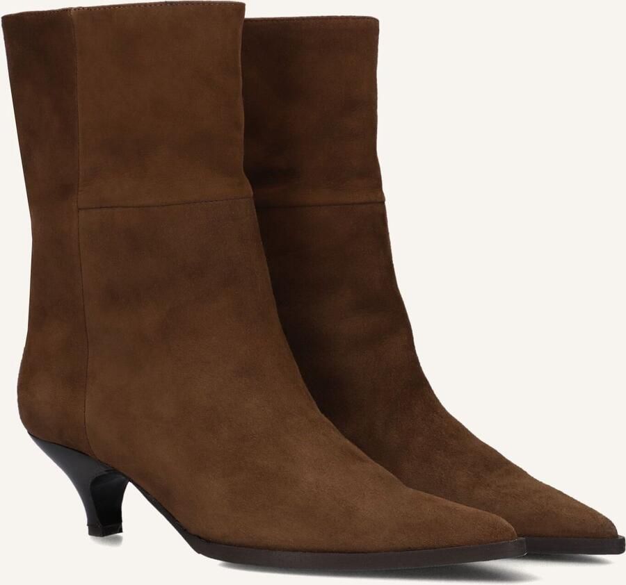 Omoda Bruin Suède Enkellaarsjes Av254