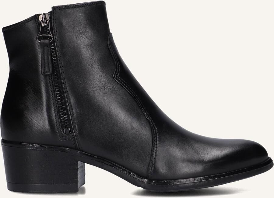 Omoda Badia Enkellaarsjes Enkelboots met rits Dames Zwart - Foto 2