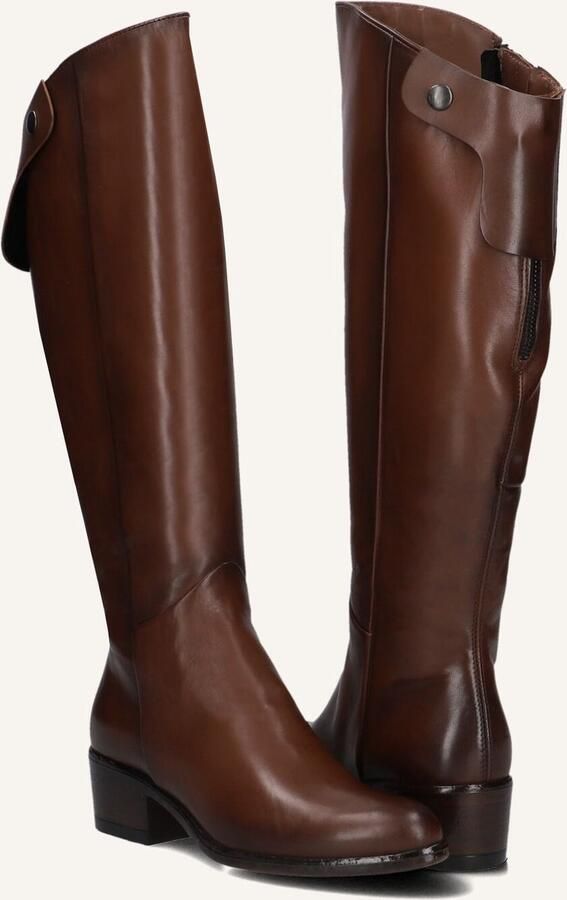 Omoda Badias Laarzen Leer Dames Cognac - Foto 4