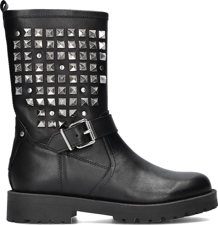Omoda Stijlvolle Biker Boots met Zilveren Details - Foto 2