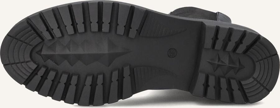 Omoda Zwarte leren enkellaarzen - Foto 2