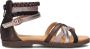 Omoda Pommelien Sandalen Meisjes Bruin - Thumbnail 2