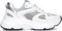 Omoda Tokio Sneakers Dames Leren Sneaker Wit - Thumbnail 1