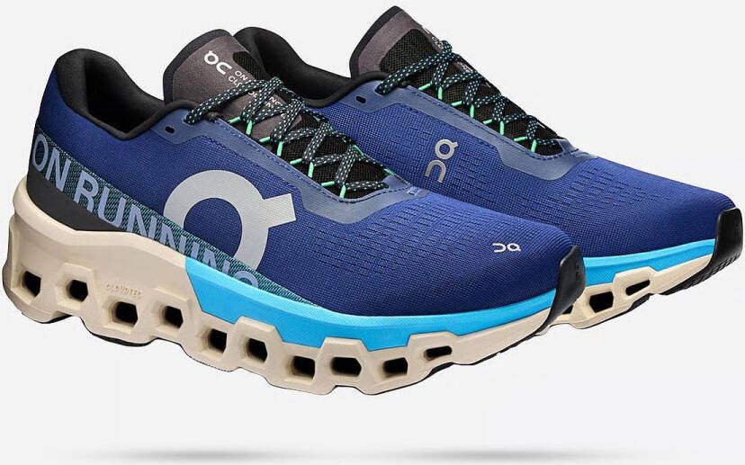 On Running Cloudmonster 2 Blue Cream Schoenen