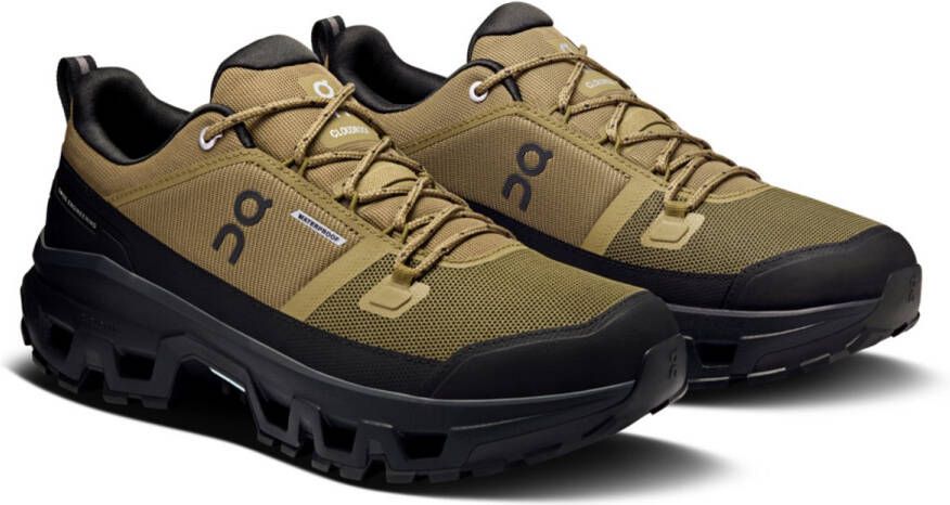 ON Cloudrock Low WP Wandelschoen Heren waterdichte lage wandelschoenen Hunter Black