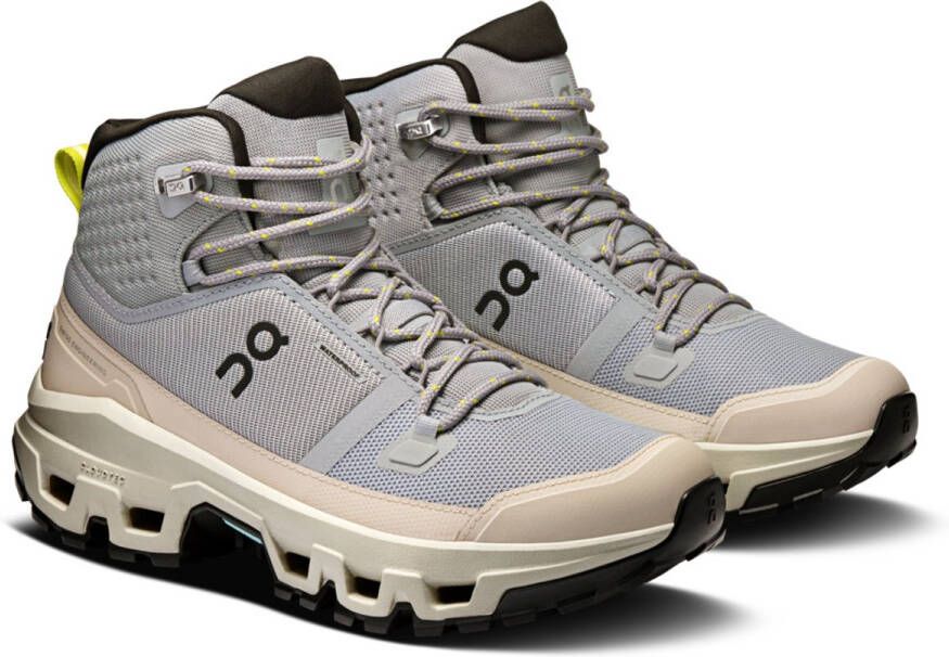 ON Cloudrock Mid WP Wandelschoen Dames waterdichte mid wandelschoenen Alloy Ice
