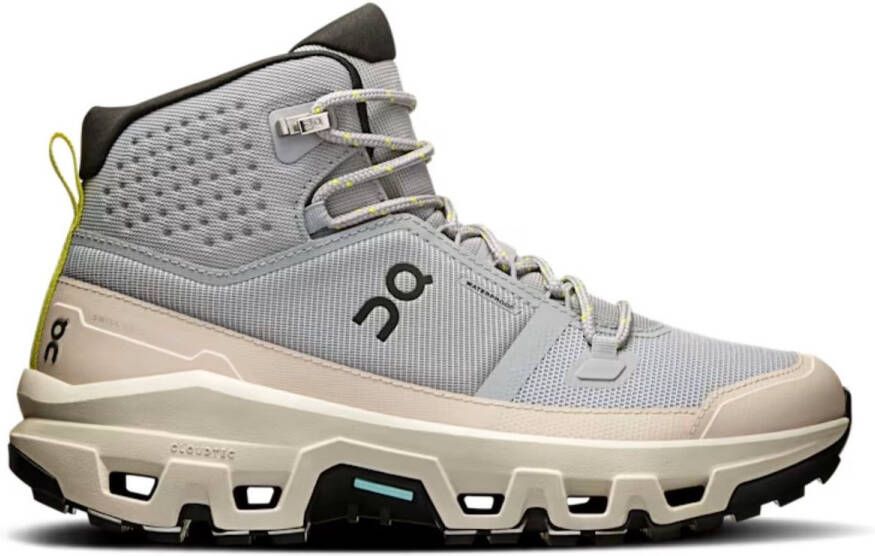 ON Cloudrock Mid WP Wandelschoen Dames waterdichte mid wandelschoenen Alloy Ice