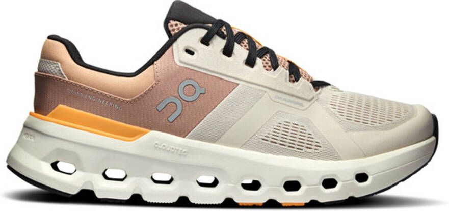 On Women's Cloudrunner 2 Hardloopschoenen beige