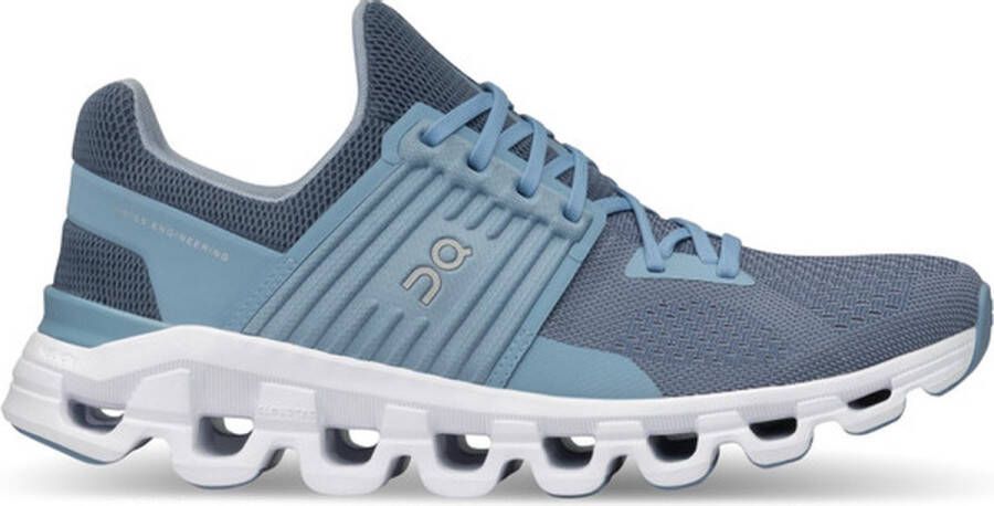 ON Running Cloudswift Hardloopschoen Dames Middenblauw Lichtblauw