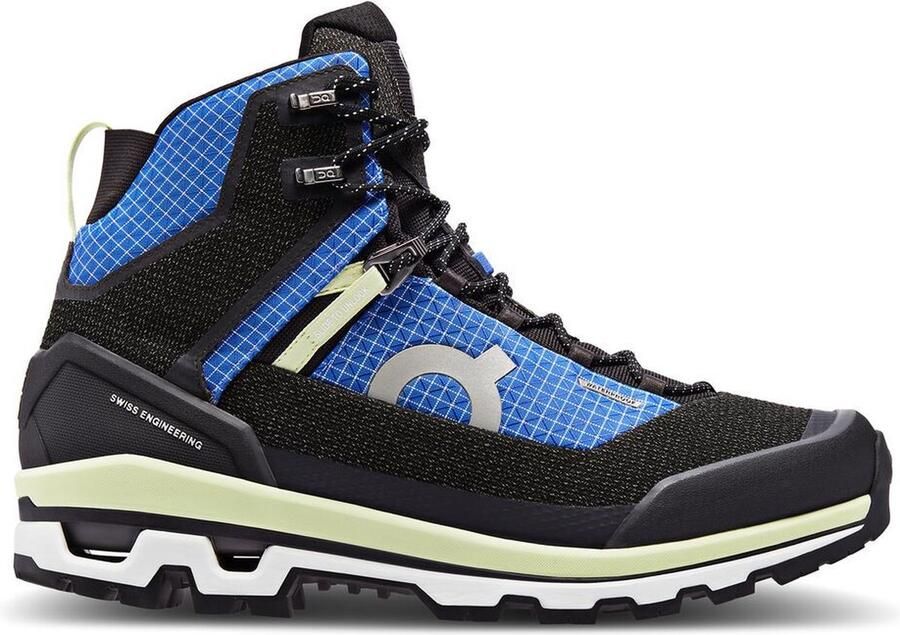ON Cloudalpine Waterproof Cobalt limelight Schoenen Wandelschoenen Bergschoenen