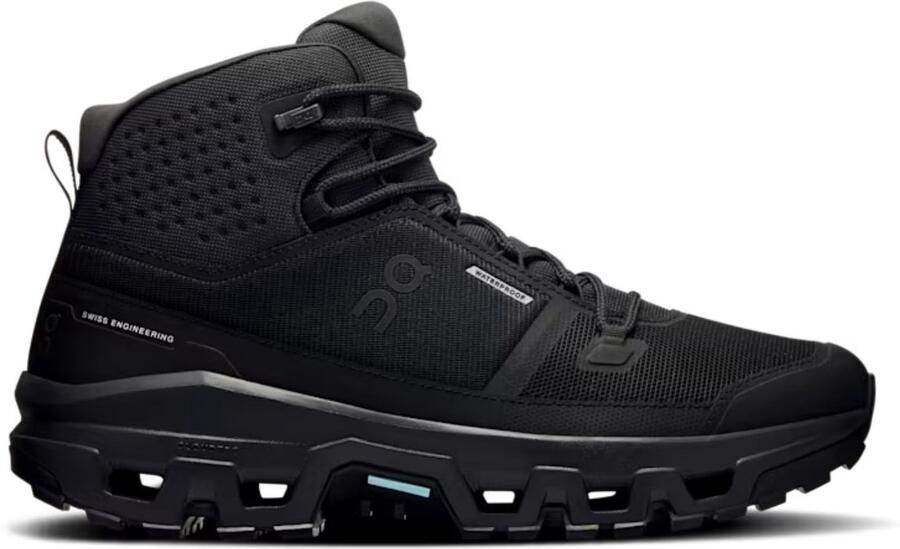ON Running Trail Baskets Cloudrock Mid WP textile synthétique