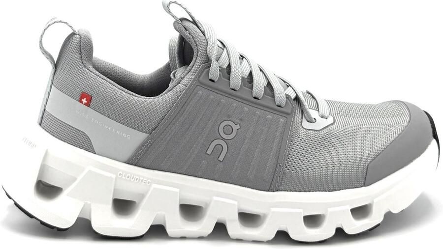 On Cloudswift Kindersneakers Grijs Plastic