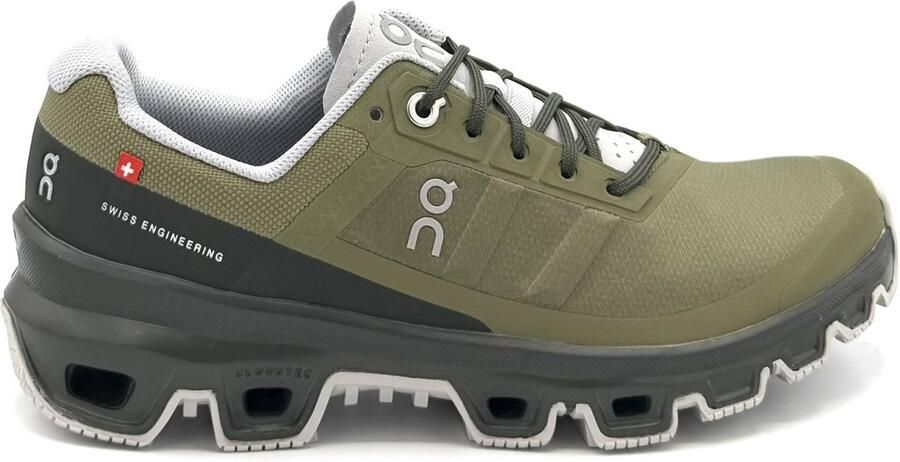 On Women's Cloudventure Trailrunningschoenen olijfgroen
