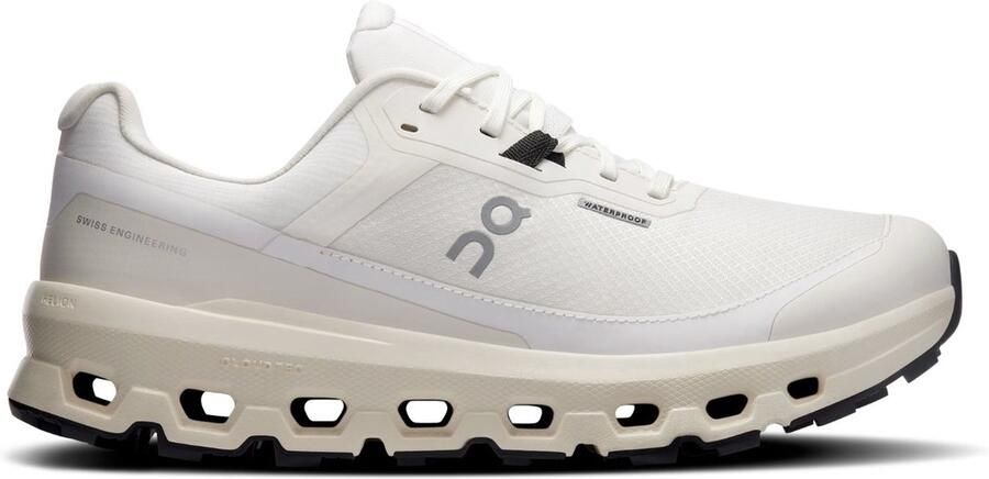 On Women's Cloudvista 2 Waterproof Trailrunningschoenen grijs