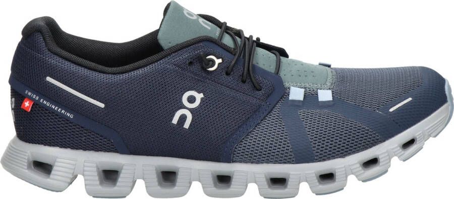 ON Running Cloud 5 dames sneaker Donkerblauw