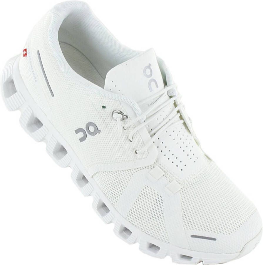 ON Running Cloud 5 Dames Sneakers Sport Schoenen All-White