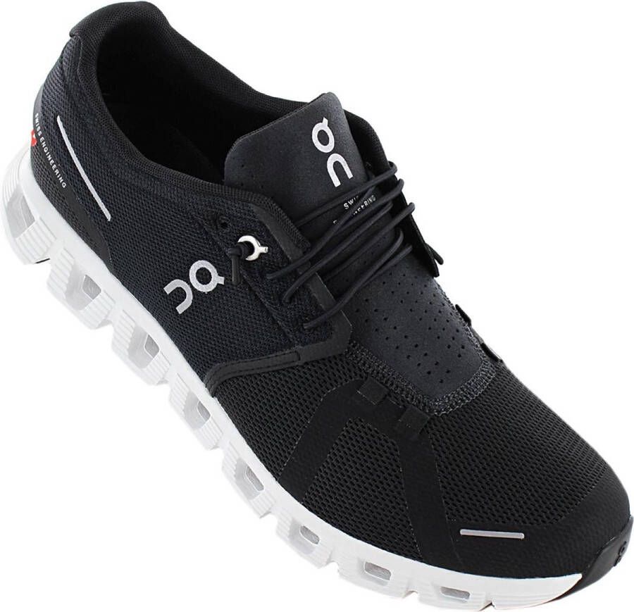 ON Running Cloud 5 Heren Hardloopschoenen Trainingsschoenen Sportschoenen Running Schoenen Zwart-Wit